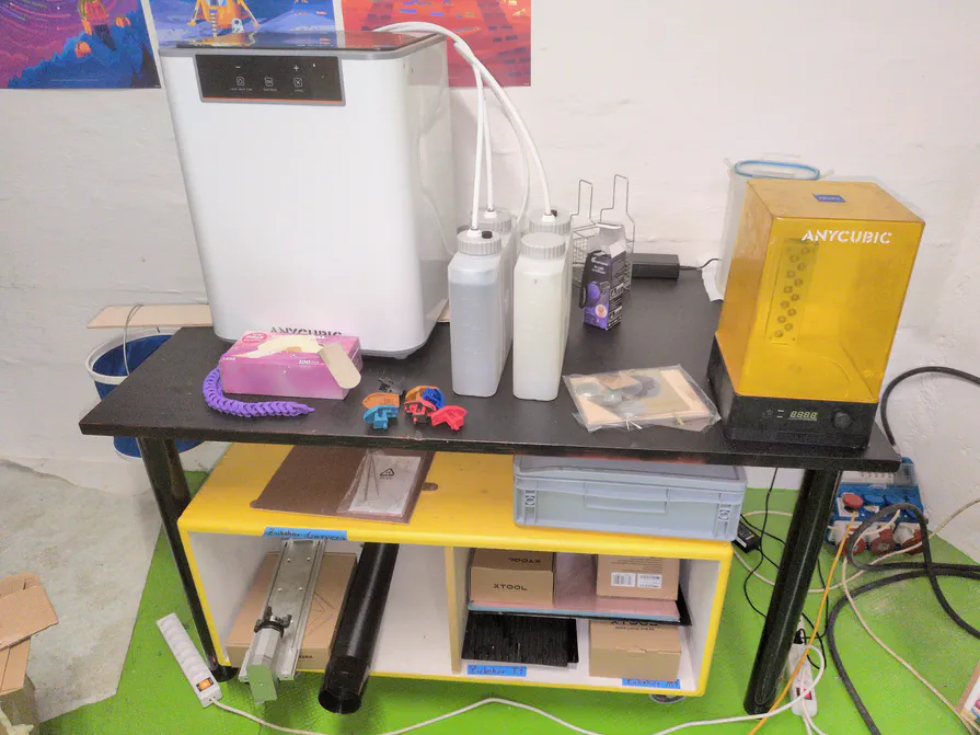 Resin Curing Station