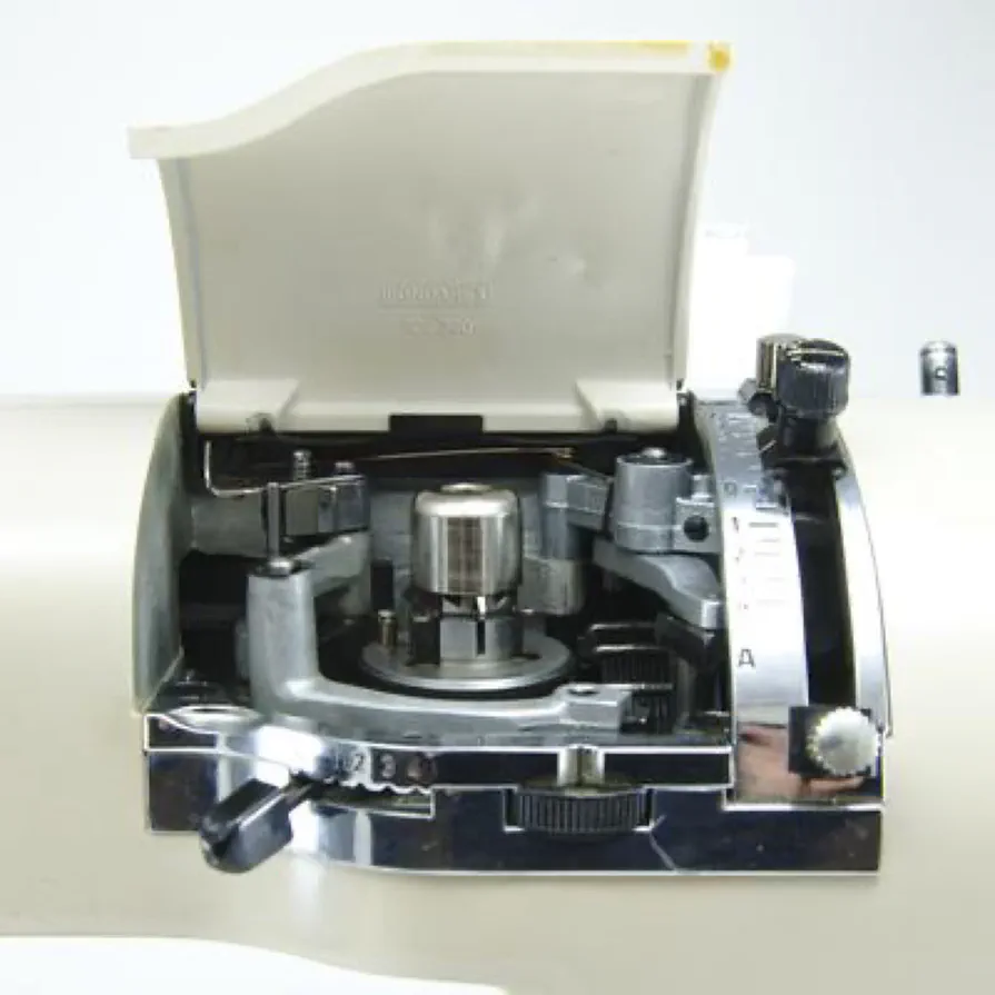 Elna reading mechanism with drive pin Elna reading mechanism with drive pin