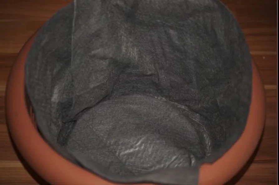 Finished SIP with root fleece Finished SIP with root fleece