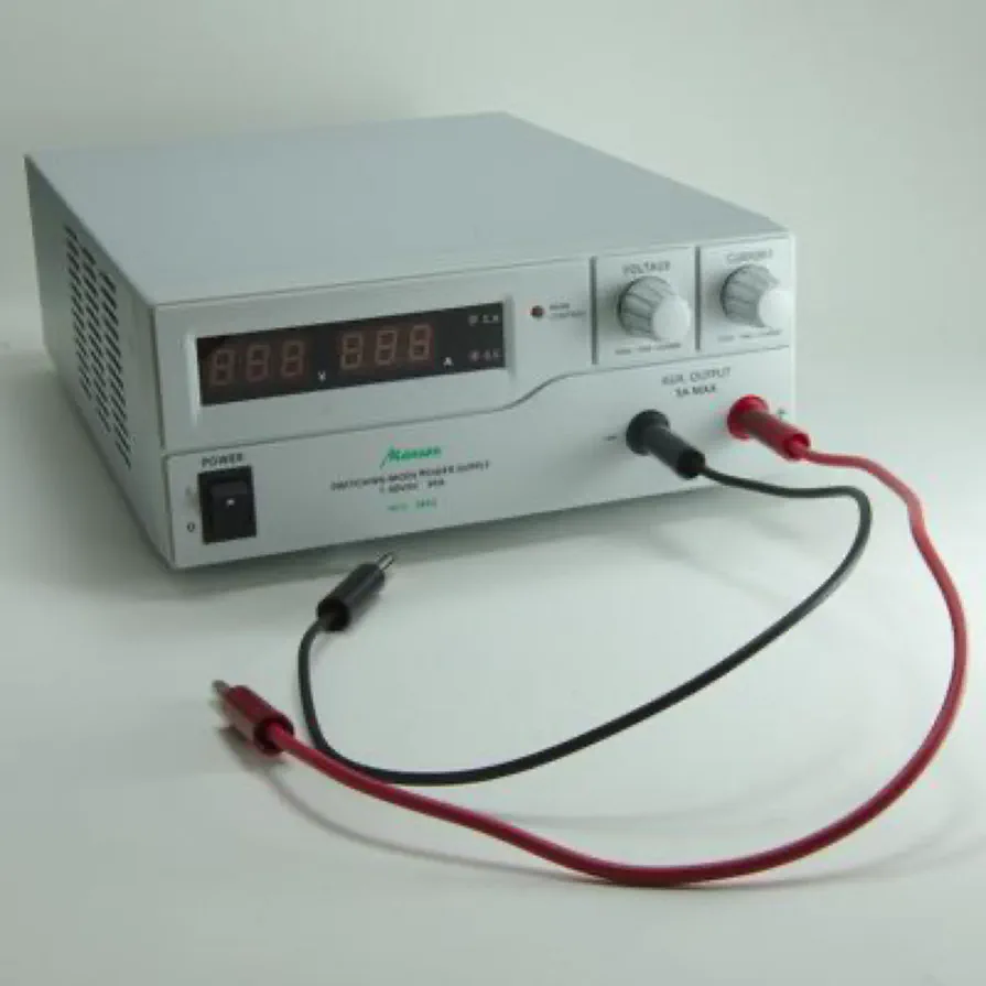 Our new 900 W lab power supply. Our new 900 W lab power supply.