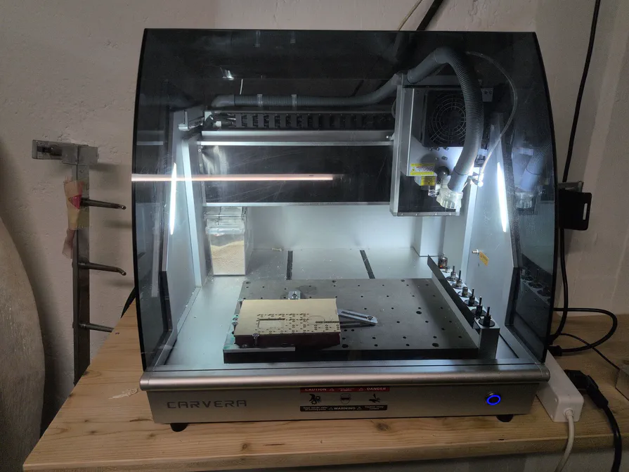 The Carvera CNC mill at Starship Factory
